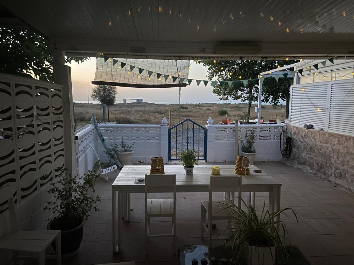 Primera Linea De Playa, Villa Conchita, Con Salida Al Mar Sagunto Luaran gambar